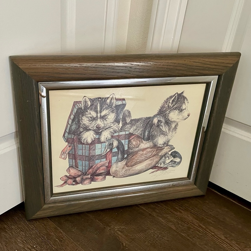 1983 Framed Doug Lindstrand Alaska Print Signed Limited Edition 17/22 Inch - Picture 11 of 12